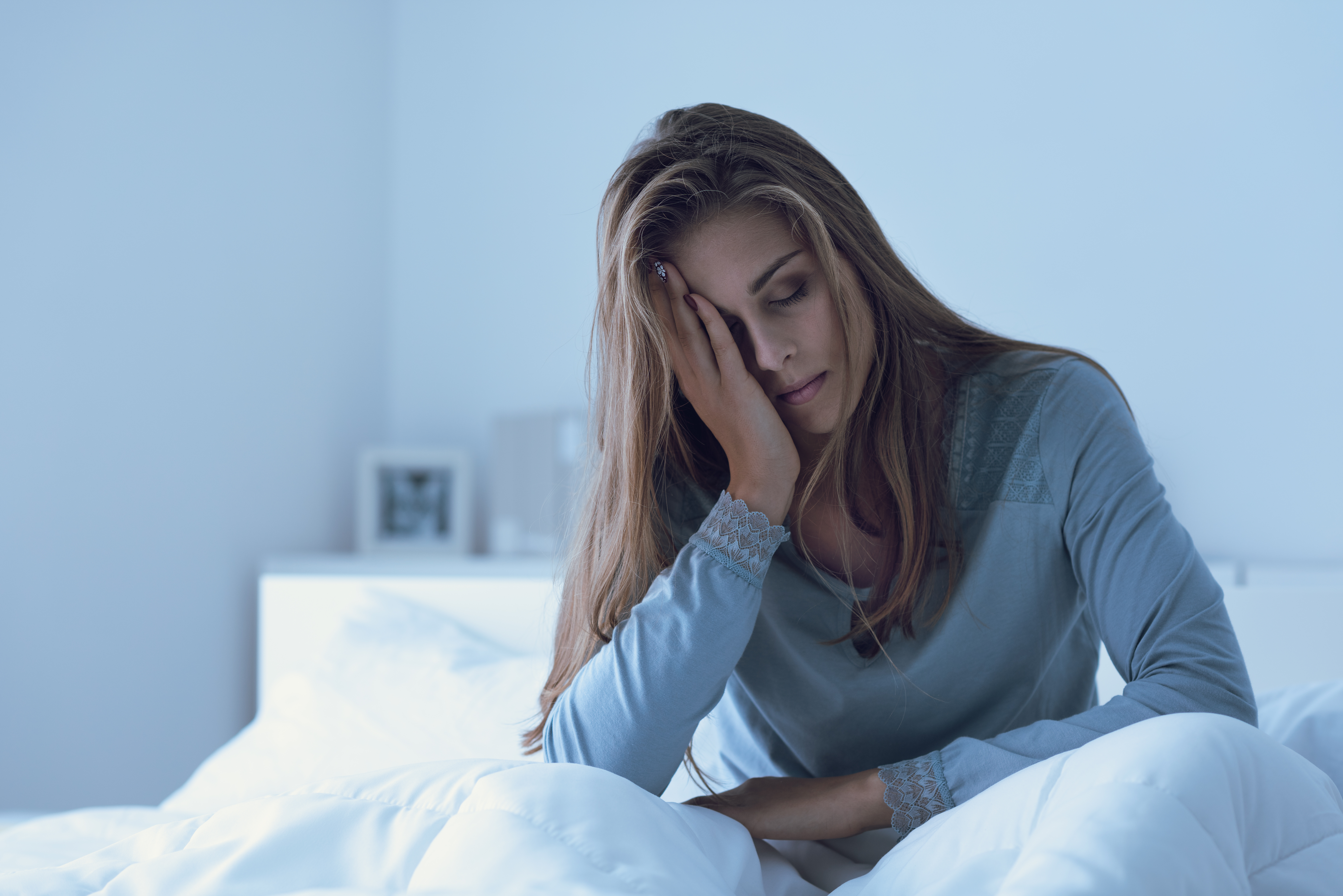 tired woman